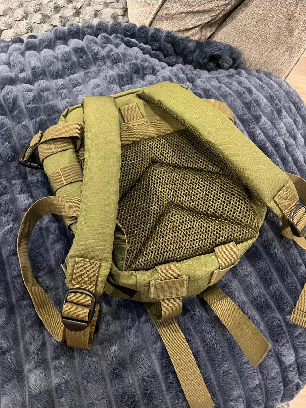 WOLF pak 9L Olive Green Tactical Chest Pack with 'Trust Your Instincts' Patch